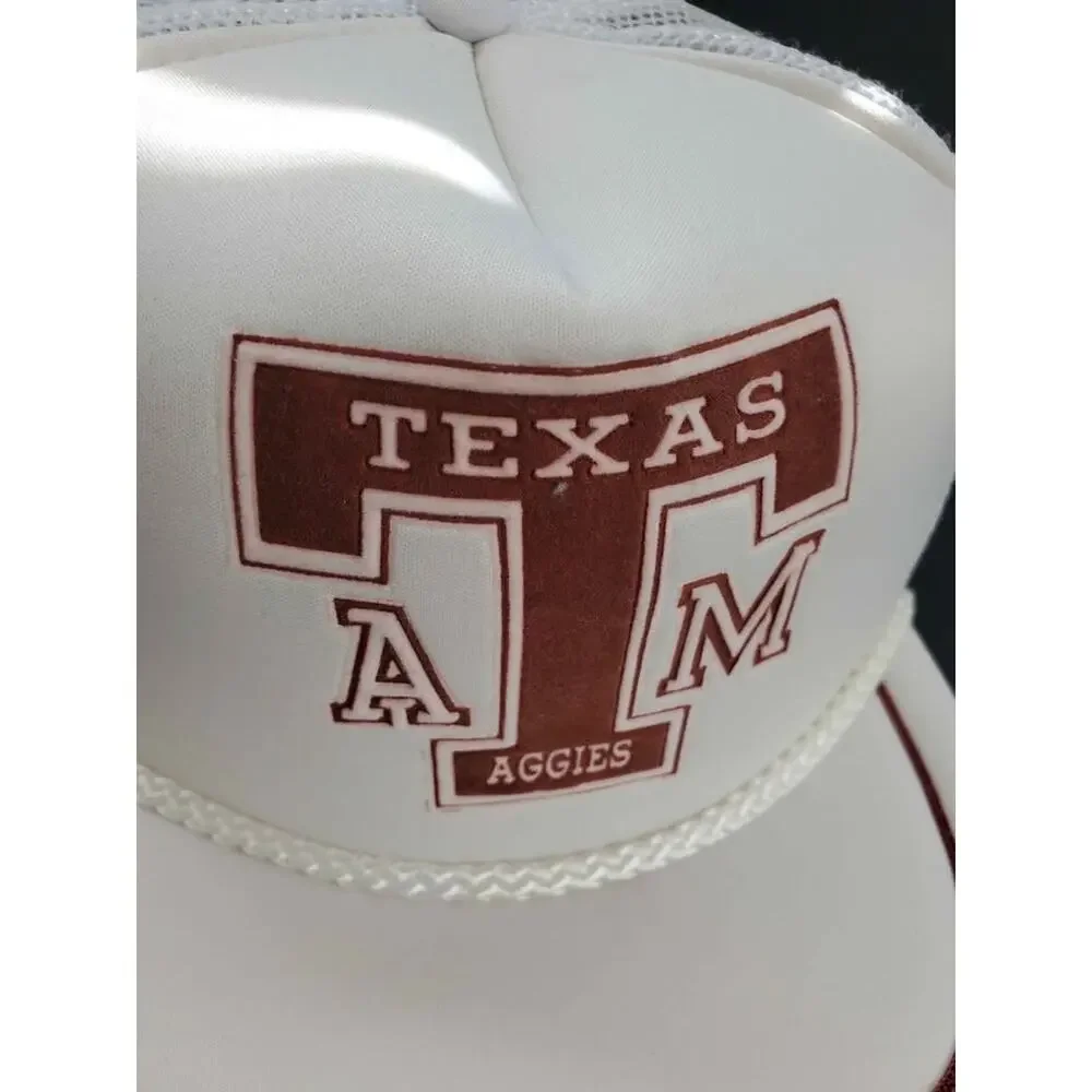 Vintage Texas A&M Aggies Trucker Hat – Snapback Mesh Cap
